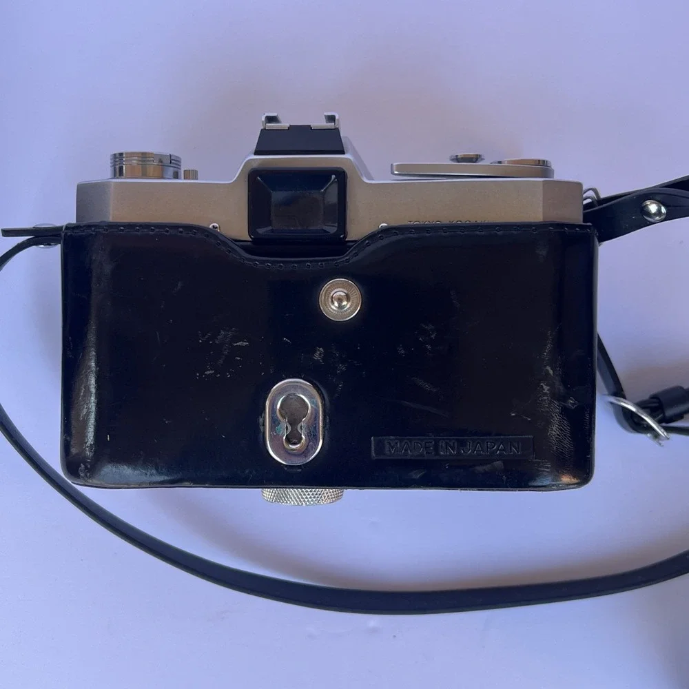 VTG Topcon Unirex 35mm SLR Camera UV Topcor 50mm f2 Lens Case Parts Repair